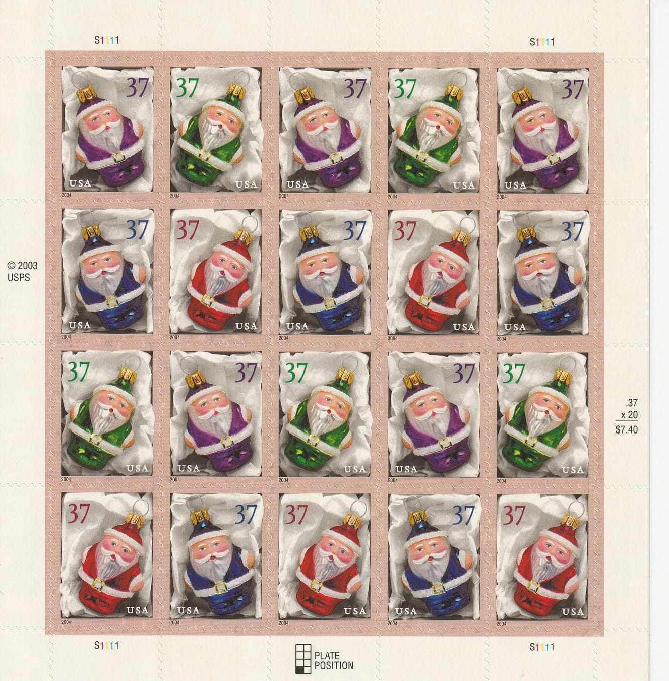 Contemporary: Santas